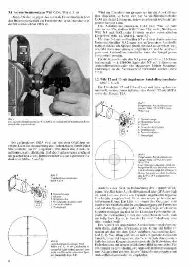 Wild - Instrumente fr das optische Ausrichten von Werkzeugen Autokollimation